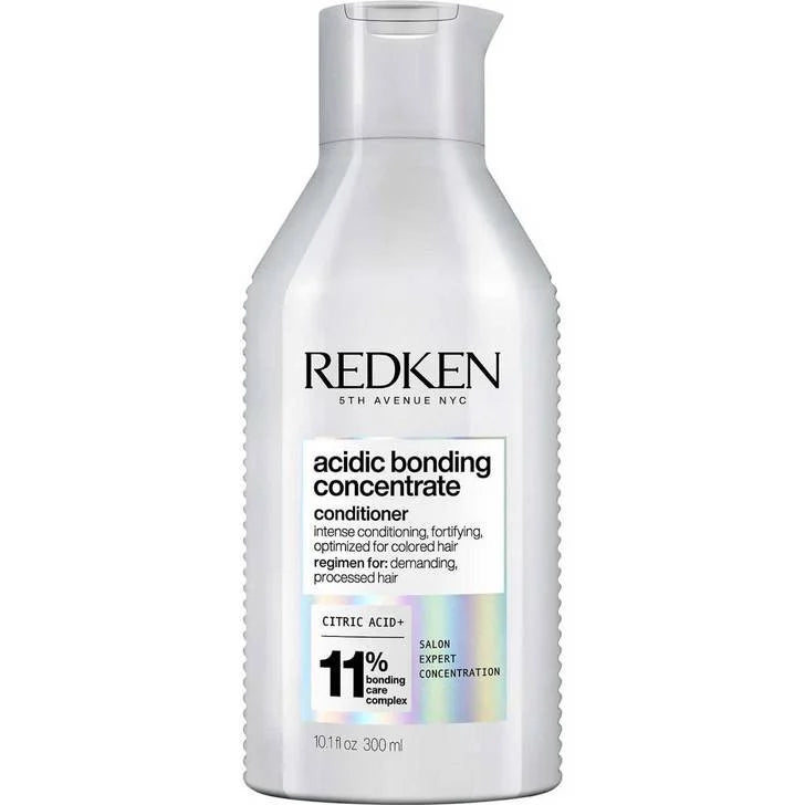 Redken Acidic Bonding Concentrate Conditioner, a Fortifying Intense Conditioning Formula Optimized for Colored Hair, Ideal for Demanding and Processed Hair.