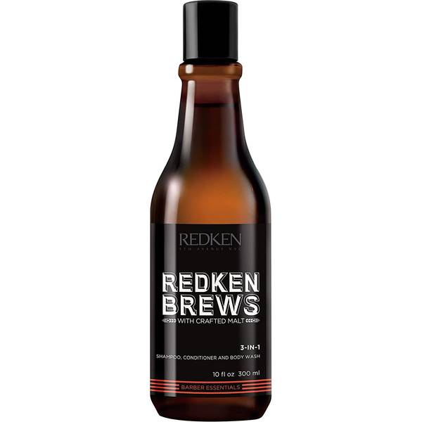 Blow By Alfredo - Redken Brews 3-In-1 Shampoo, Conditioner and Body Wash. 