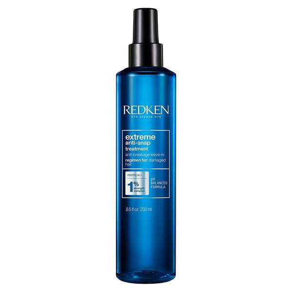 Blow By Alfredo - Redken Extreme Anti-Snap treatment and Anti-breakage leave-in, Ideal for Damaged Hai