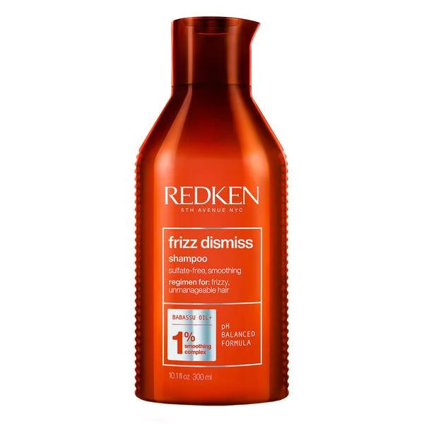 Redken Frizz Dismiss Shampoo, a Smoothing Sulfate-free Formula, Ideal for Frizzy Unmanageable Hair 