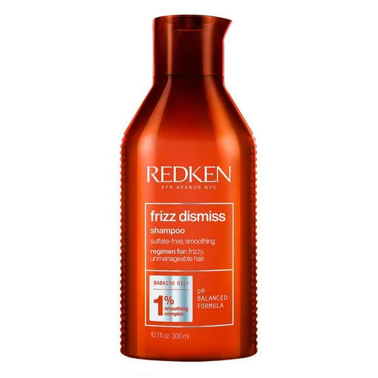 Redken Frizz Dismiss Shampoo, a Smoothing Sulfate-free Formula, Ideal for Frizzy Unmanageable Hair 