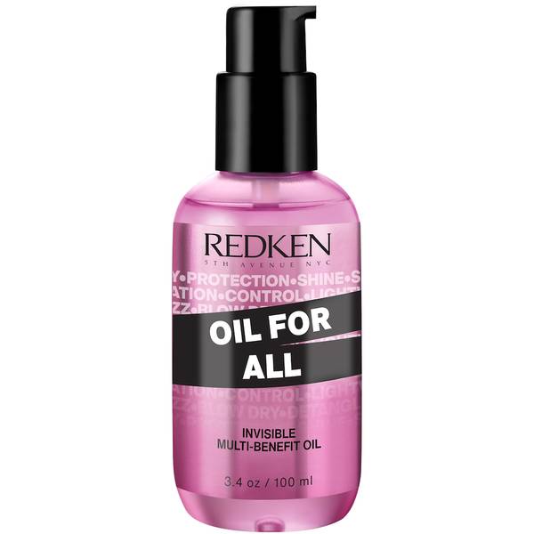 Redken Oil for All, an Invisible Multi-Benefit Oil Formula.