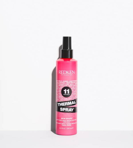 Redken Thermal Spray 11 Low Hold Heat Protectant Hairspray.